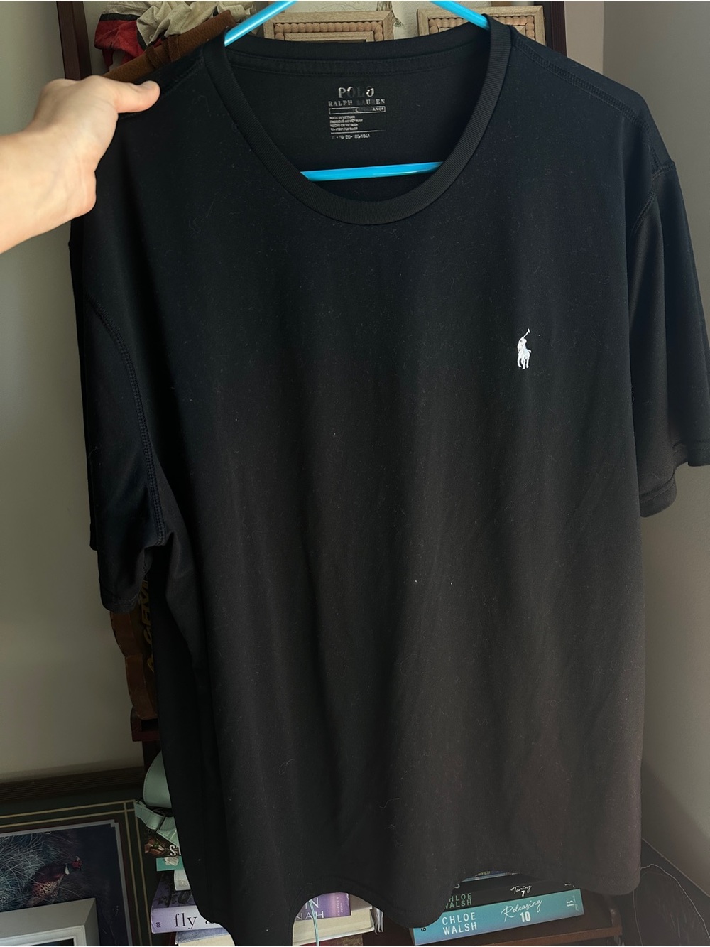 Polo by Ralph Lauren Black Short-Sleeve Crewneck T-Shirt